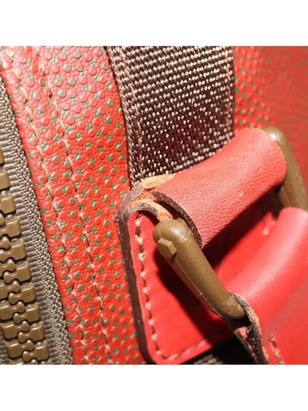 Authentic LOUIS VUITTON LV Cup Challenge line Shoulder Bag Red LV